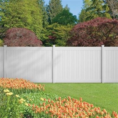 Vinyl Lattice Top Privacy Fence For Yard